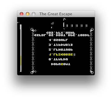 The Great Escape - first run