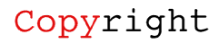 [ Copyright ]